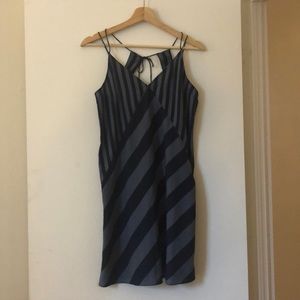 Abercrombie Blue Stripe Summer Dress - Small